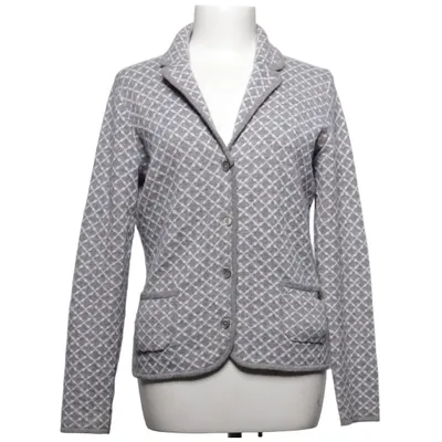 Cardigan (Grijs, Wit) van FTC Cashmere Kasjmier