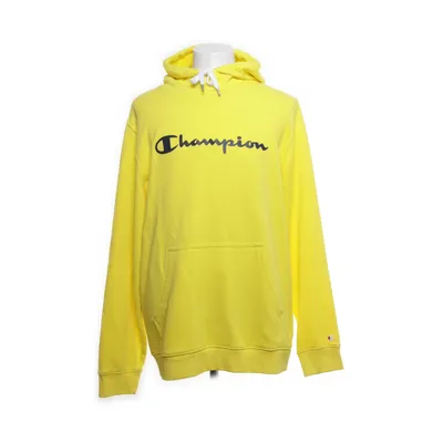 Hoodie (Yellow) from Champion Cotton, Polyester