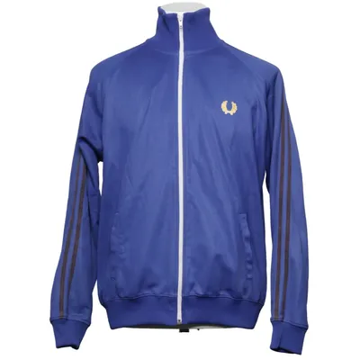 Trainingsjack (Blauw) van Fred Perry Katoen, Polyester