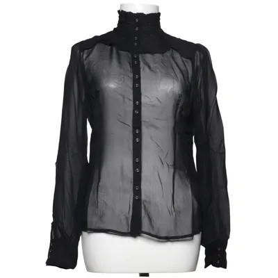 Blouse (Noir) de Dea Kudibal Soie