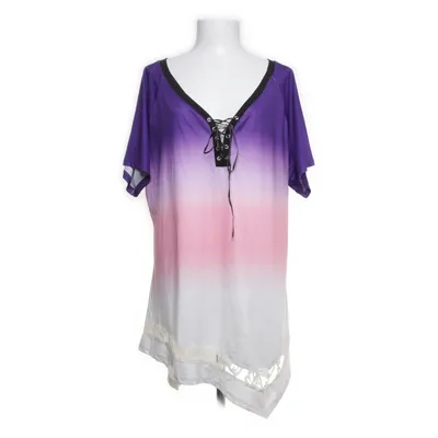 Top (Purple, Multicolored) from Rosegal Elastane, Polyester