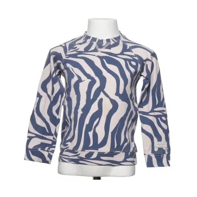 Sweatshirt (Bleu, Beige) de Frank & Poppy Élasthane, Coton biologique