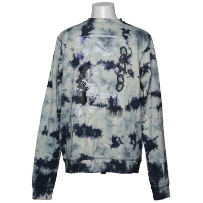Sweatshirt (Bleu, Blanc) de Armada Coton biologique, Polyester recyclé