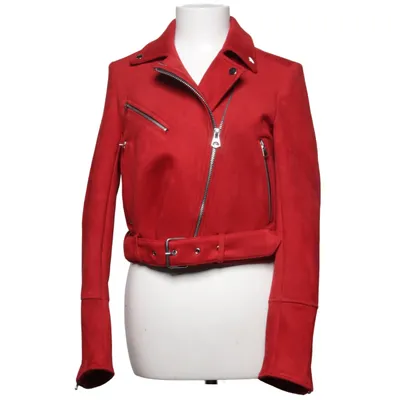 Bikerjacka (Röd) från Pull & Bear Elastan, Polyester