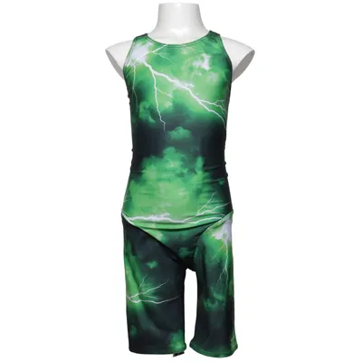 Sport bodysuit (Green, Black, White)