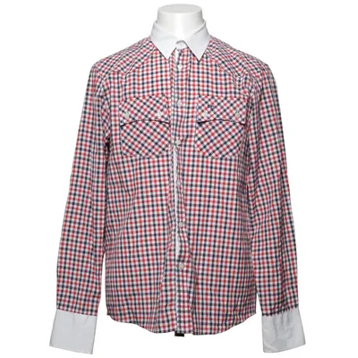 Skjorta (Röd, Blå, Vit) från Moods of Norway Bomull, Polyester