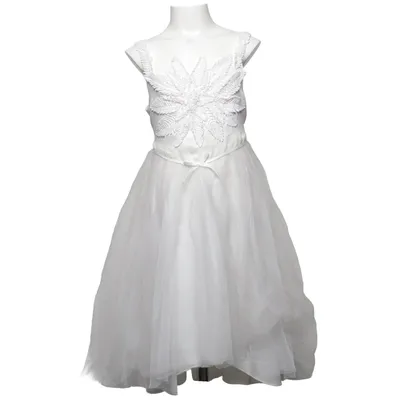 Robe de fille de fleur (Blanc) de Monsoon Polyamide, Polyester