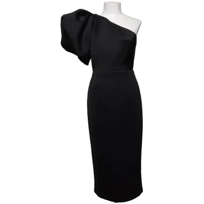 Aftenkjole (Sort) fra Jarlo Elastan, Polyester