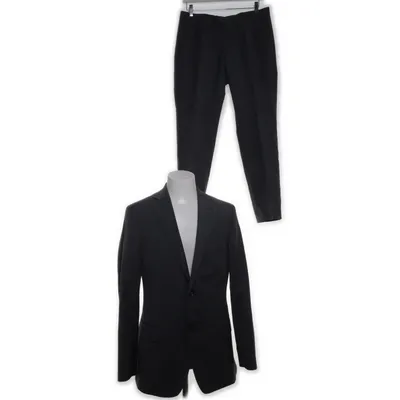 Kostym (Grå) från Oscar Jacobson Elastan, Polyester, Ull