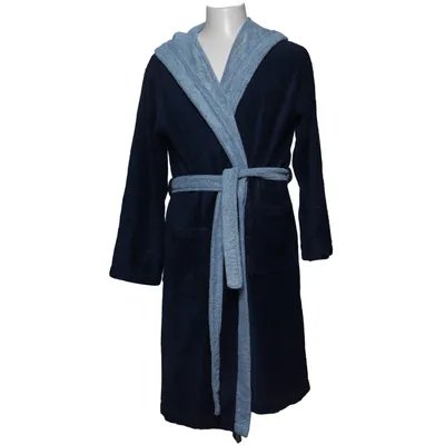 Badekåbe (Blå) fra Vossen Bambus, Bomuld, Polyester