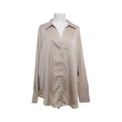 Shirt (Beige) van H&M Modern Classic Polyester, Elastaan