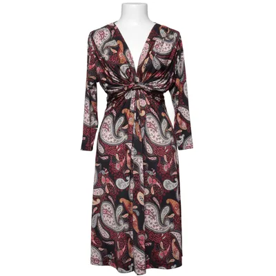 Klänning (Svart, Röd, Flerfärgad) från Ilse Jacobsen Elastan, Polyester