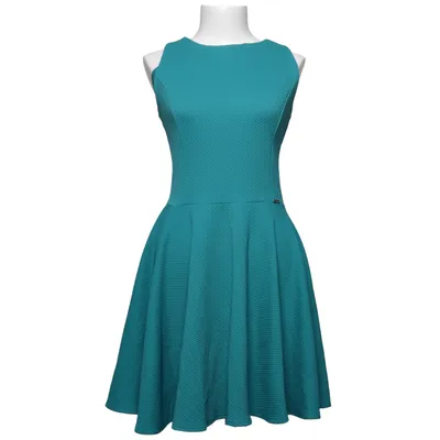 Kjole (Blå) fra Numoco Elastan, Polyester