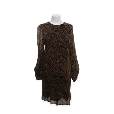 Jurk (Zwart, Bruin, Meerkleurig) van Ganni Viscose