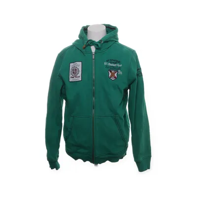 Hættetrøje (Grøn) fra Camp David Bomuld, Polyester