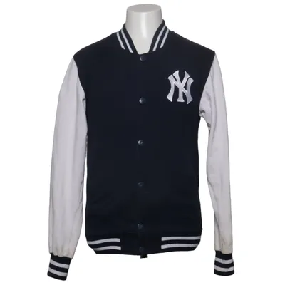 Veste universitaire (Bleu, Blanc) de Majestic Athletic Coton, Polyester