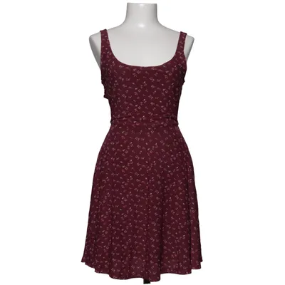 Jurk (Rood) van Abercrombie & Fitch Katoen, Elastaan, Polyamide