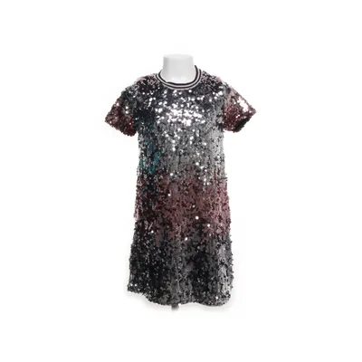 Klänning (Svart, Flerfärgad) från Lindex Kids Elastan, Polyamid, Polyester, Viskos