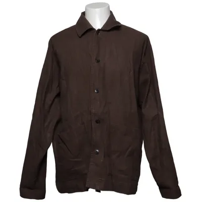 Overshirt (Bruin) van Selected Homme Katoen, Linnen