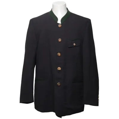 Blazer (Gray, Green) from Kaiserjäger Acetate, Elastane, Polyester, Viscose, Wool