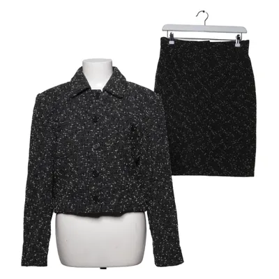 Jakkesæt med nederdel (Sort, Hvid) fra Kello Polyamid, Polyester, Viscose, Uld