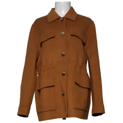 Overshirt (Brown) from GANT Polyester, Wool