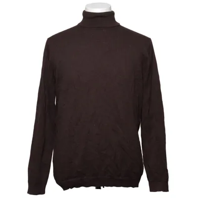 Turtleneck (Brown) from Burton Menswear Cotton, Polyamide