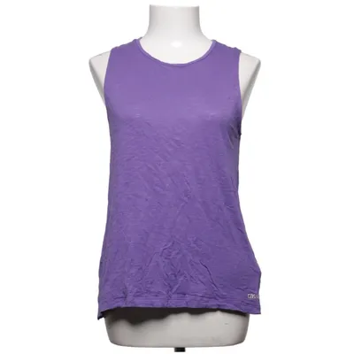 Tanktop (Lila) von Casall Baumwolle, Lyocell