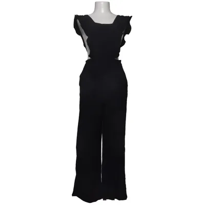 Dungarees (Black) from Rue de Femme Viscose