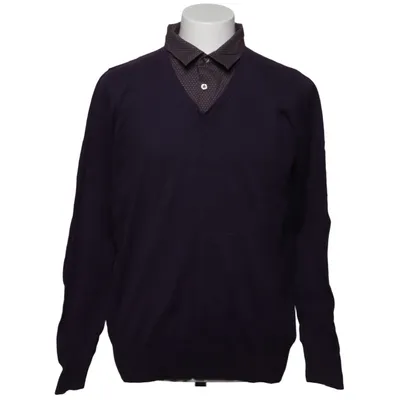 Pull-over (Violet) de Marks & Spencer Autograph Coton, Polyamide