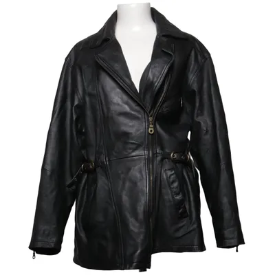 Bikerjack (Zwart) van Livetree Leer, Polyester