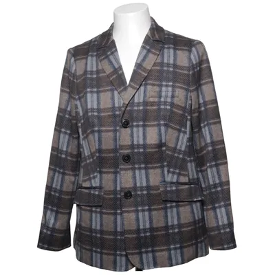 Blazer (Gray, Beige, Blue, Multicolored) from Fadenmeister Elastane, Polyester, Viscose
