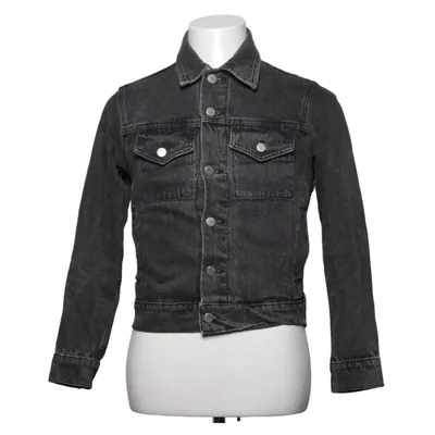 Denimjakke (Grå) fra American Apparel Jeans Bomuld