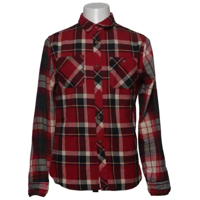 Flanellen overhemd (Rood, Blauw, Beige) van Bellfield Katoen