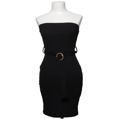 Dress (Black) from Iris Elastane, Polyester, Viscose