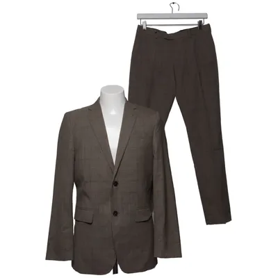 Suit (Brown) from H&M Viscose, Wool