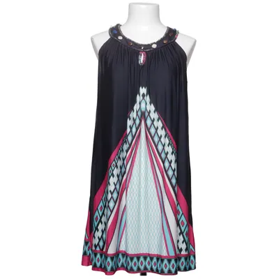 Dress (Blue, Pink, Multicolored) from Menglu Cotton, Elastane, Polyester