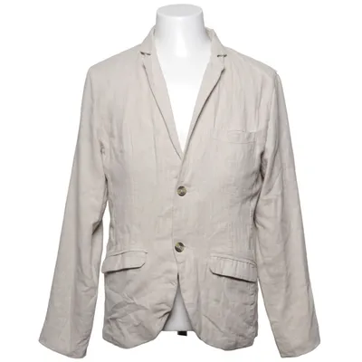 Kavaj (SLIM FIT) från Lindbergh White Bomull, Linne