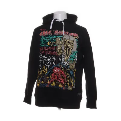 Capuchon sweater (Zwart, Meerkleurig) van Sqrtn Company Organisch katoen, Gerecycled polyester
