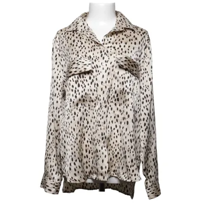 Blus (Beige, Svart) från Voyelles Polyester