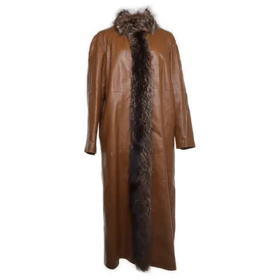 Pelsfrakke (Furs-Ettex, vintage, france, hand made, läderkappa, pälskappa, pälsjacka, läderrock, rock, france, äkta läder, äkta päks, mink, skinnkappa, skinnjacka, likt Hermes, Givenchy, Fendi, Seraphin, m.m. ) fra Päls Mode Pels, Kaninpels, Minkpels, Rævepels, Læder, Silke
