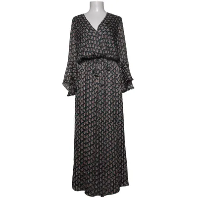 Maxi dress (Black, Multicolored) from Guts & Gusto Polyester