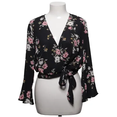 Blouse portefeuille (Noir, Multicolore) de Divided by H&M Polyester