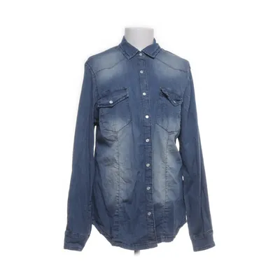 Denim shirt (Blue) from Cellbes Woman Cotton, Elastane