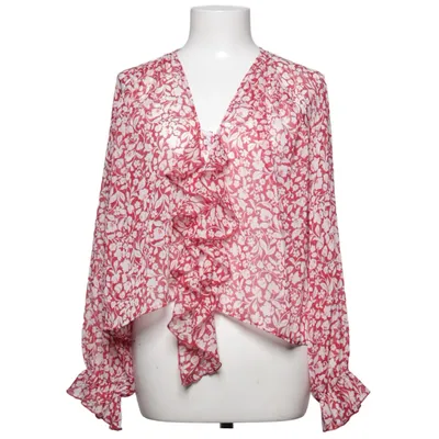 Blus (Röd, Vit) från Zara Polyester