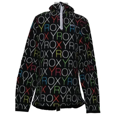 Fleece sweater (Black, Multicolored) from Roxy Polyester