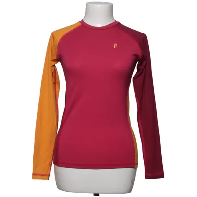 Base layer shirt (Pink, Orange, Multicolored) from Peak Performance Elastane, Merino wool, Polyester