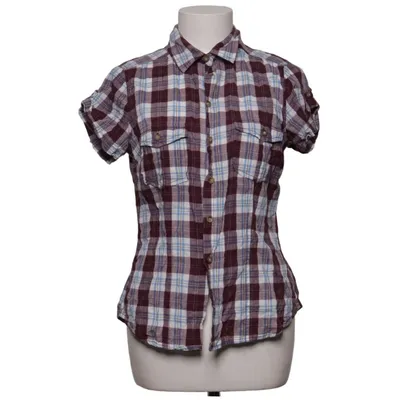 Korte mouwen shirt (Blauw, Wit, Meerkleurig) van L.O.G.G by H&M Katoen