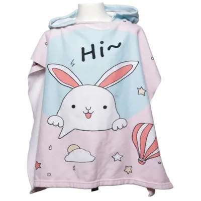 Badcape (Rosa, Blå, Flerfärgad)