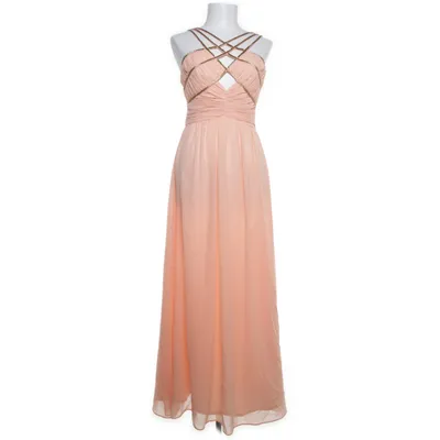 Evening gown (Pink, Orange) from Little Mistress Polyester, Elastane